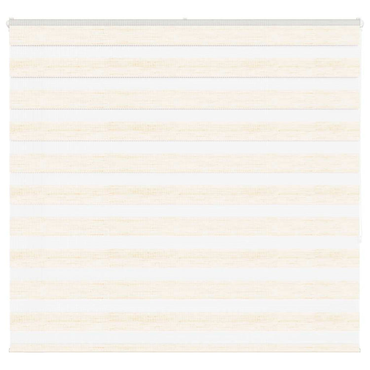 Vidaxl Zebra Roller Blind 155x150 cm Staubbreite 150,9 cm Marmerbeige