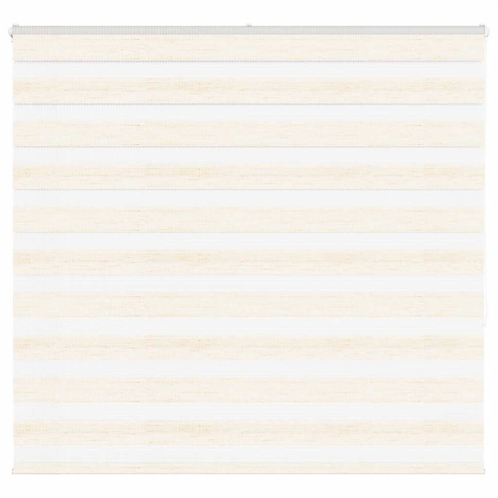 Vidaxl Zebra Roller Blind 160x150 cm Staubbreite 155,9 cm Marmerbeige