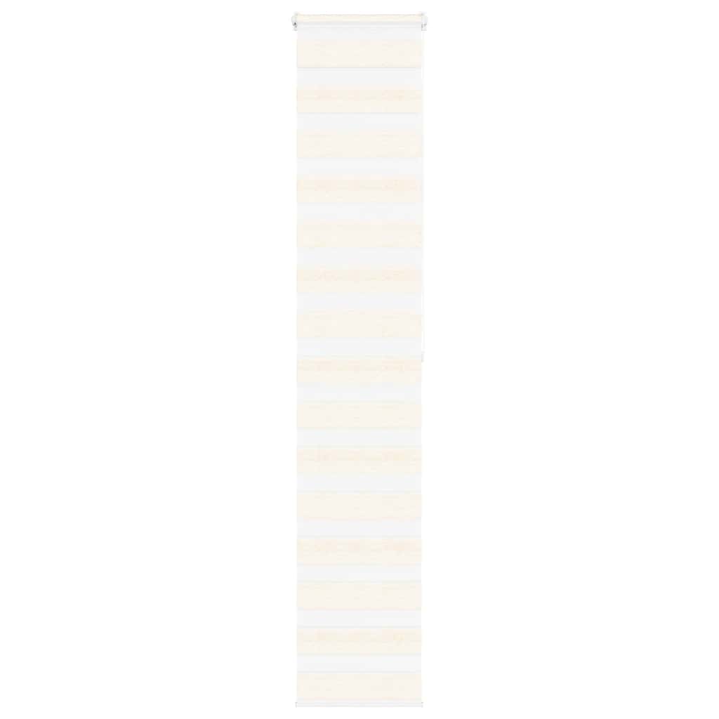 Vidaxl Zebra Roller Blind 50x200 cm Staubbreite 45,9 cm Marmerbeige
