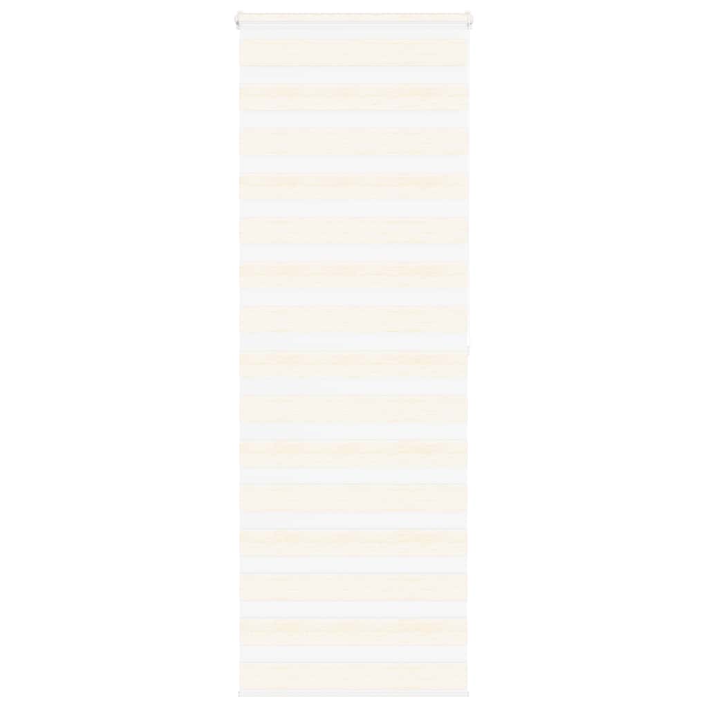 Vidaxl Zebra Roller Blind 70x200 cm Staubbreite 65,9 cm Marmerbeige