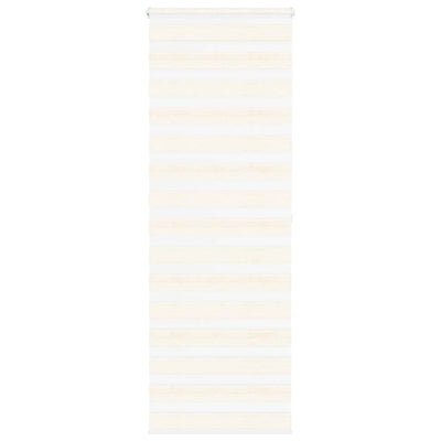 Vidaxl Zebra Roller Blind 90x200 cm Staubbreite 85,9 cm Marmerbeige