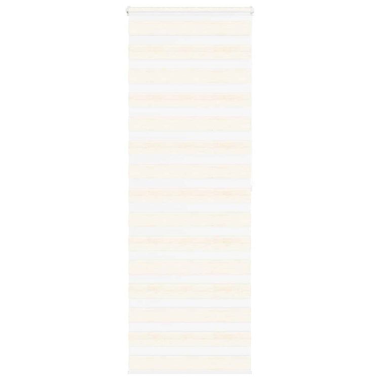 Vidaxl Zebra Roller Blind 90x200 cm Staubbreite 85,9 cm Marmerbeige