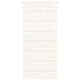 Vidaxl Zebra Roller Blind 95x200 cm Staubbreite 90,9 cm Marmerbeige