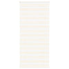 Vidaxl Zebra Roller Blind 105x200 cm Staubbreite 100,9 cm Marmerbeige