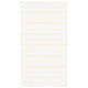 Vidaxl Zebra Roller Blind 120x200 cm Staubbreite 115,9 cm Marmerbeige