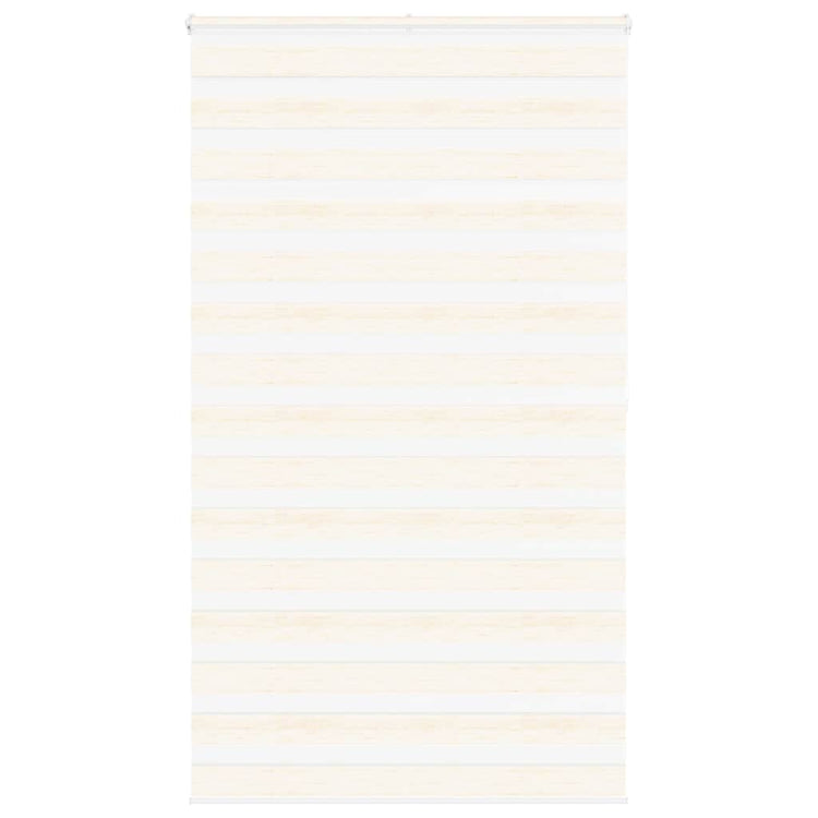 Vidaxl Zebra Roller Blind 125x200 cm Stoffbreite 120,9 cm Marmerbeige