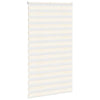 Vidaxl Zebra Roller Blind 130x200 cm Stoffbreite 125,9 cm Marmerbeige