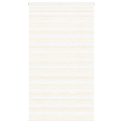 Vidaxl Zebra Roller Blind 135x200 cm Staubbreite 130,9 cm Marmerbeige