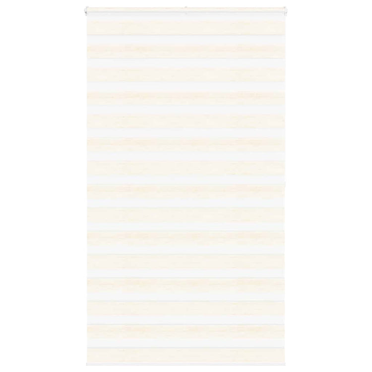 Vidaxl Zebra Roller Blind 135x200 cm Staubbreite 130,9 cm Marmerbeige