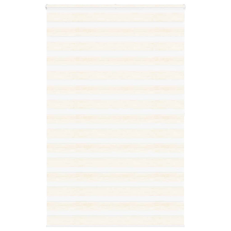 Vidaxl Zebra Roller Blind 140x200 cm Staubbreite 135,9 cm Marmerbeige