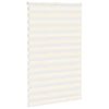 Vidaxl Zebra Roller Blind 145x200 cm Staubbreite 140,9 cm Marmerbeige