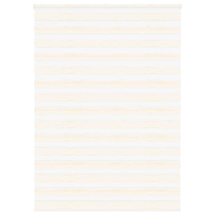 Vidaxl Zebra Roller Blind 165x200 cm Staubbreite 160,9 cm Marmerbeige