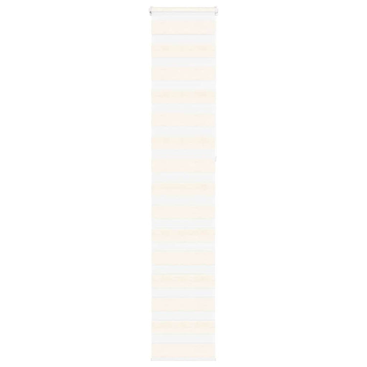 Vidaxl Zebra Roller Blind 45x230 cm Staubbreite 40,9 cm Marmerbeige