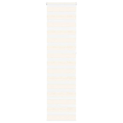 Vidaxl Zebra Roller Blind 55x230 cm Stoffbreite 50,9 cm Marmerbeige