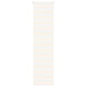 Vidaxl Zebra Roller Blind 55x230 cm Stoffbreite 50,9 cm Marmerbeige