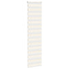 Vidaxl Zebra Roller Blind 60x230 cm Staubbreite Marmor Beige 55,9 cm