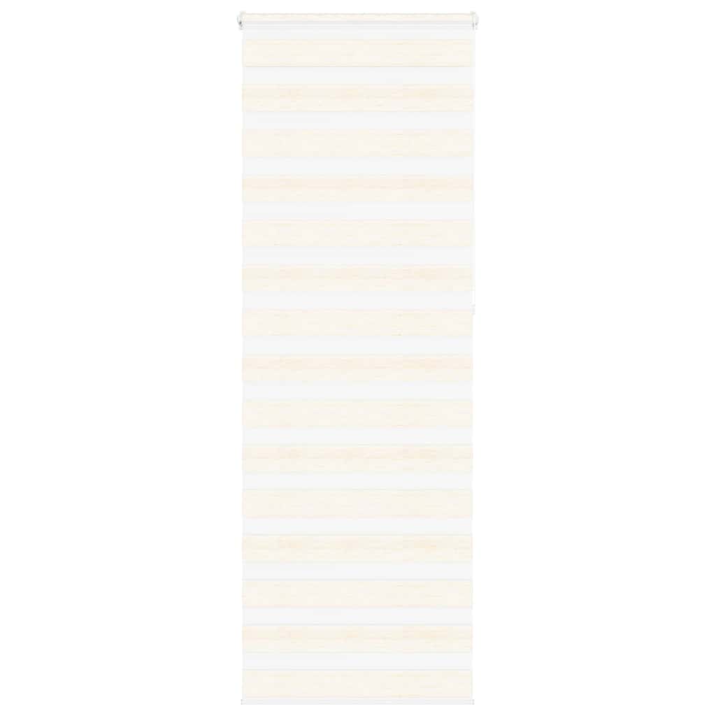 Vidaxl Zebra Roller Blind 70x230 cm Staubbreite 65,9 cm Marmerbeige