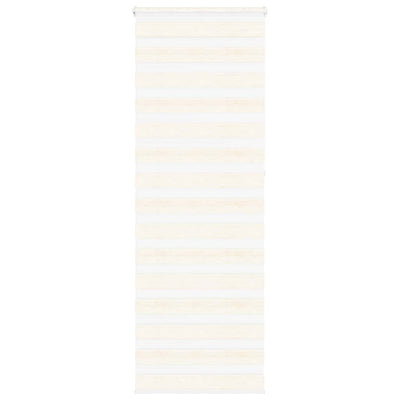 Vidaxl Zebra Roller Blind 70x230 cm Staubbreite 65,9 cm Marmerbeige
