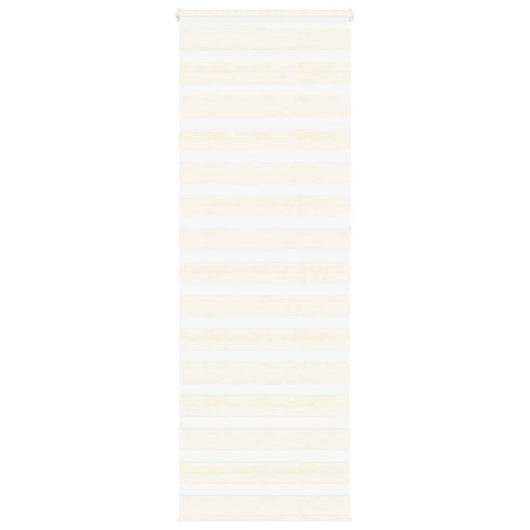 Vidaxl Zebra Roller Blind 75x230 cm Stoffbreite 70,9 cm Marmerbeige