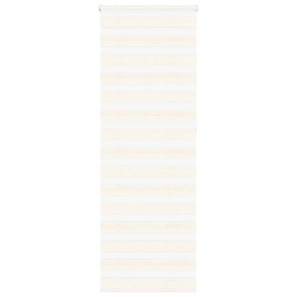Vidaxl Zebra Blind 80x230 cm Staubbreite 75,9 cm Polyester Marmerbeige
