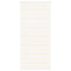 Vidaxl Zebra Roller Blind 95x230 cm Stoffbreite 90,9 cm Marmerbeige