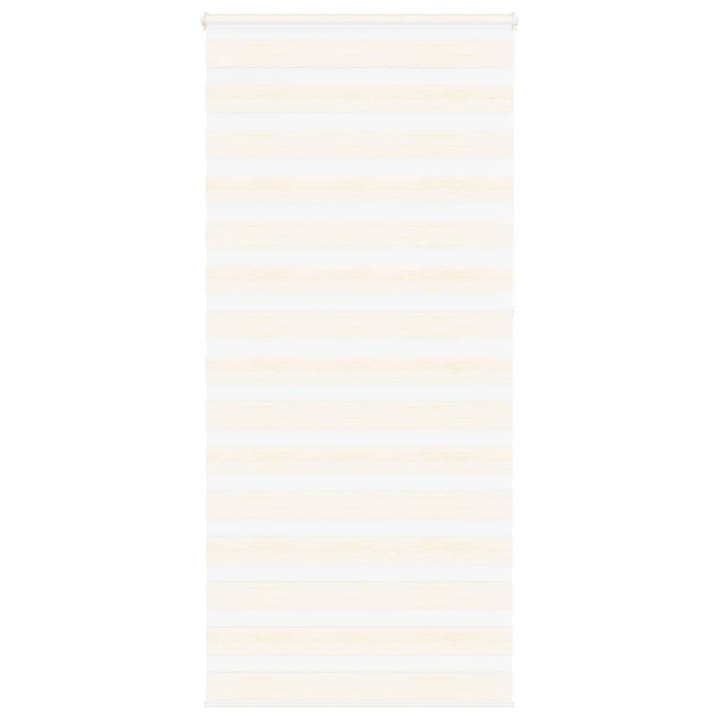 Vidaxl Zebra Roller Blind 100x230 cm Stoffbreite 95,9 cm Marmerbeige