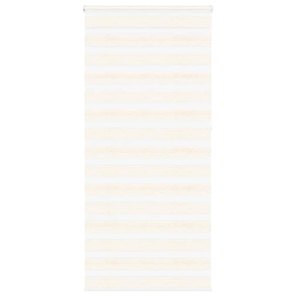 Vidaxl Zebra Blind 105x230 cm Staubbreite 100,9 cm Polyester MarbleBige