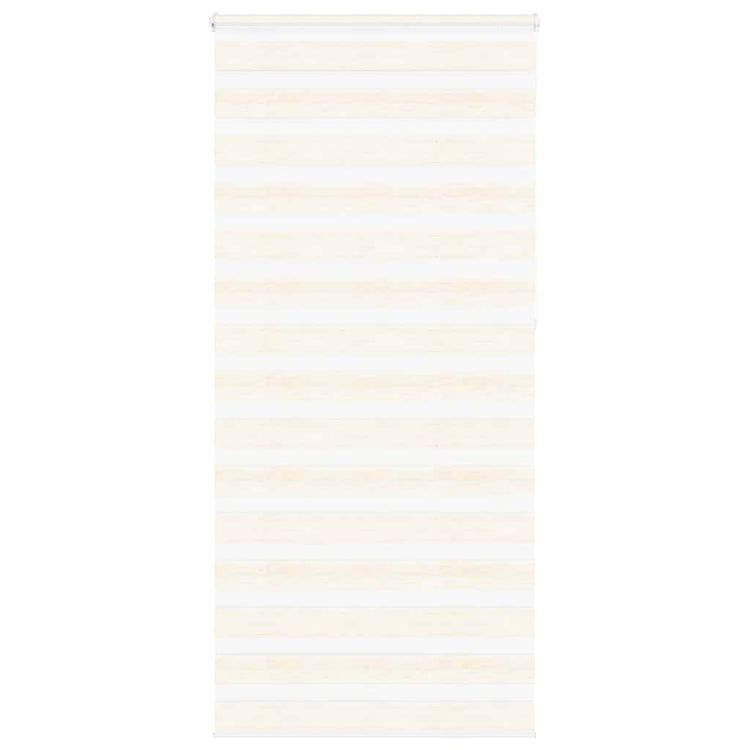 Vidaxl Zebra Roller Blind 110x230 cm Stoffbreite 105,9 cm Marmerbeige