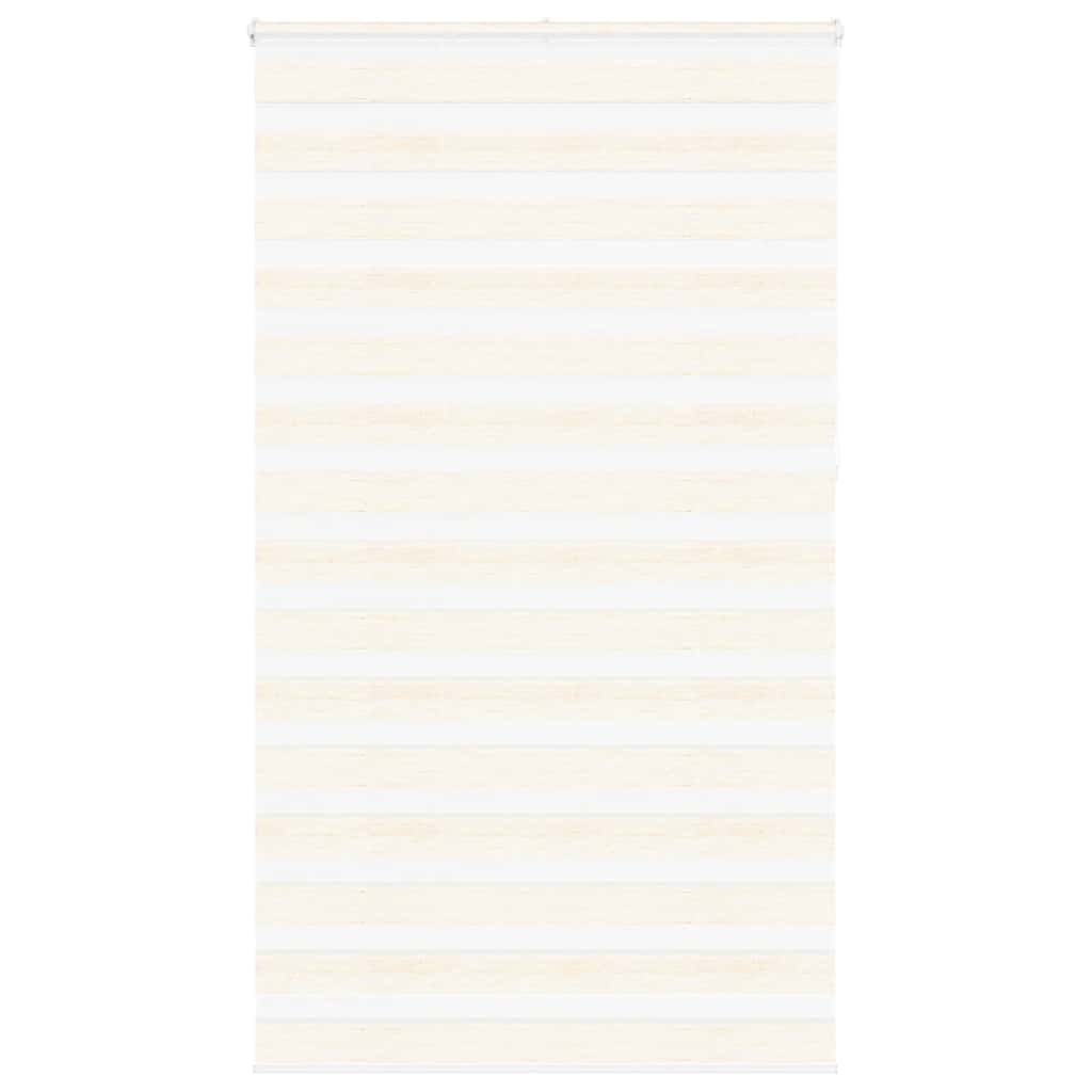 Vidaxl Zebra Roller Blind 120x230 cm Stoffbreite 115,9 cm Marmerbeige