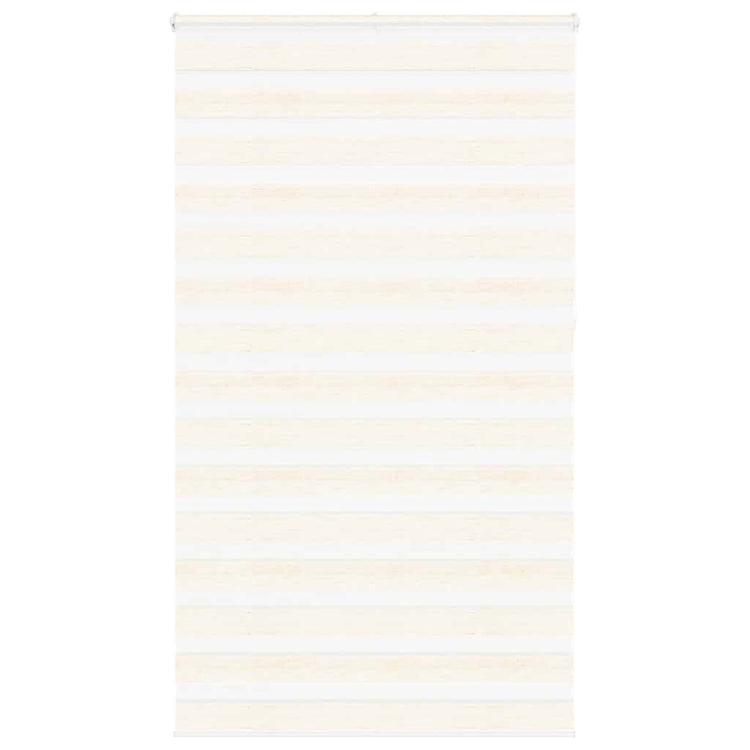 Vidaxl Zebra Roller Blind 125x230 cm Stoffbreite 120,9 cm Marmerbeige