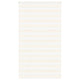 Vidaxl Zebra Roller Blind 125x230 cm Stoffbreite 120,9 cm Marmerbeige