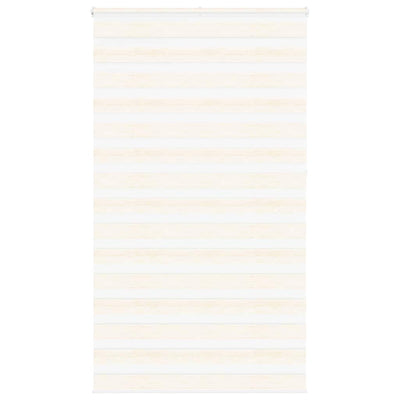 Vidaxl Zebra Blind 130x230 cm Staubbreite 125,9 cm Polyester MarbleBige