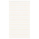 Vidaxl Zebra Blind 130x230 cm Staubbreite 125,9 cm Polyester MarbleBige