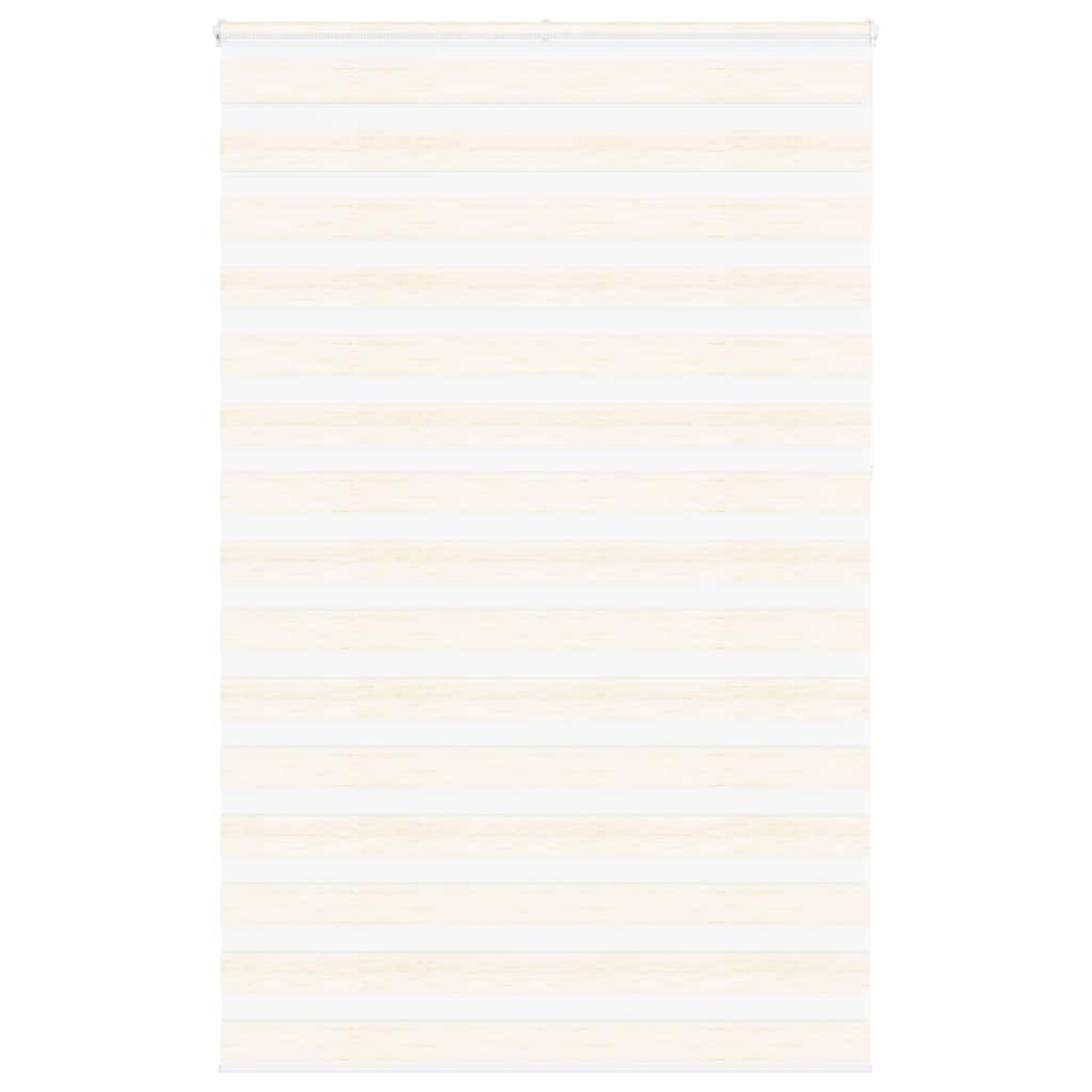 Vidaxl Zebra Blind 145x230 cm Staubbreite 140,9 cm Polyester MarbleBige