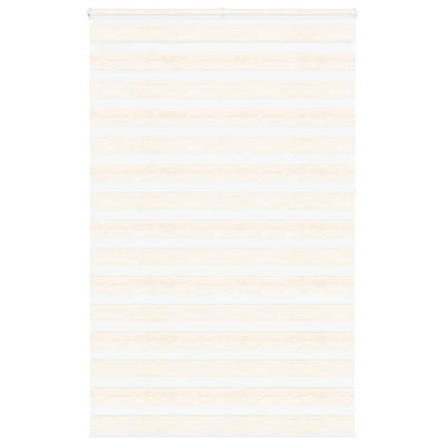 Vidaxl Zebra Blind 145x230 cm Staubbreite 140,9 cm Polyester MarbleBige