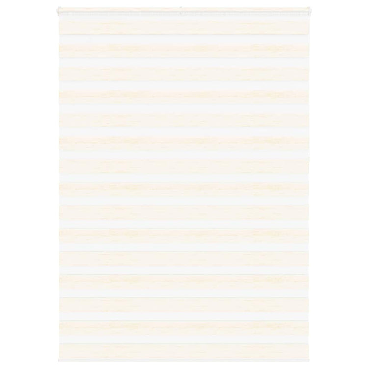 Vidaxl Zebra Roller Blind 155x230 cm Stoffbreite 150,9 cm Marmerbeige