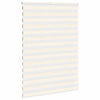 Vidaxl Zebra Roller Blind 155x230 cm Stoffbreite 150,9 cm Marmerbeige