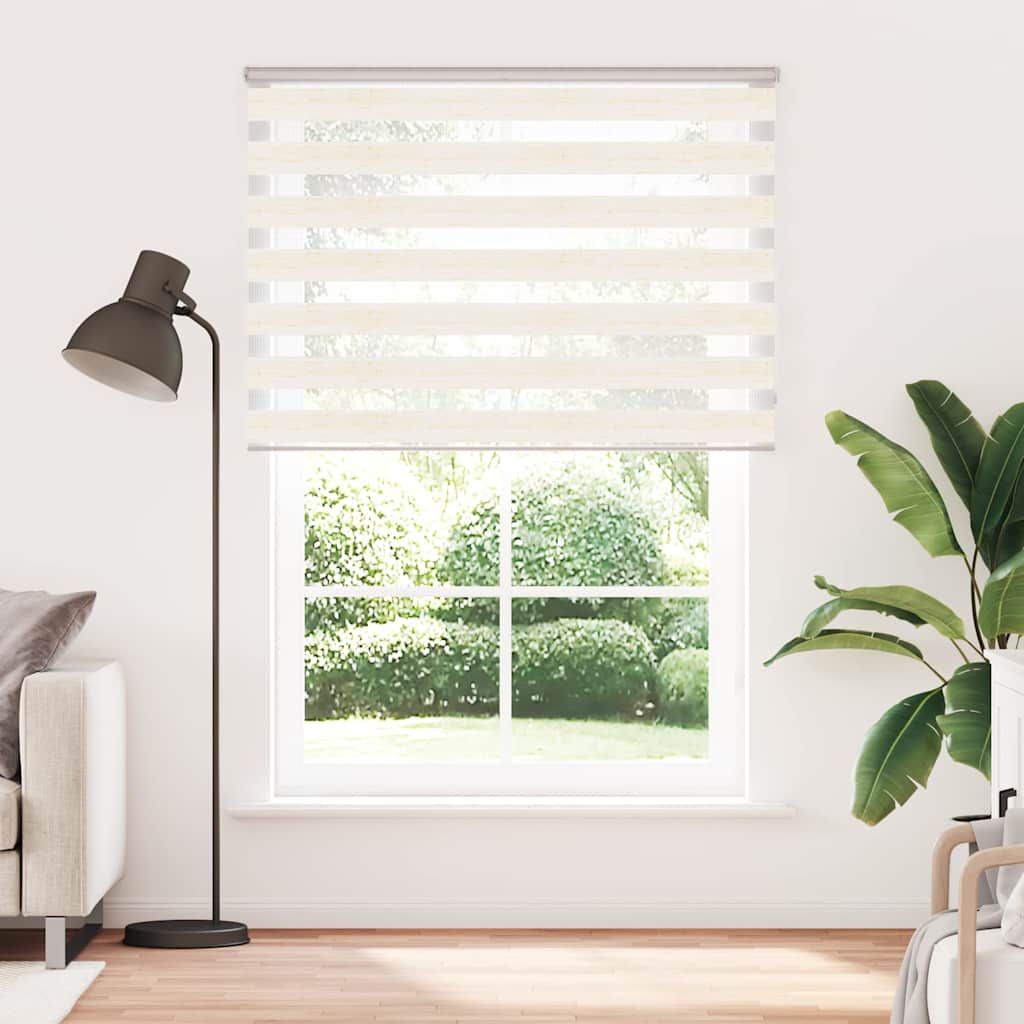VidaXL Zebrarollo Marmor Beige 160x230 cm Stoffbreite 155,9 cm Polyester