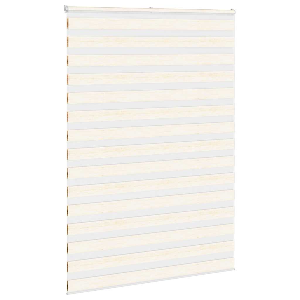 VidaXL Zebrarollo Marmor Beige 160x230 cm Stoffbreite 155,9 cm Polyester