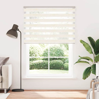 VidaXL Zebrarollo Marmorbeige 165x230 cm Stoffbreite 160,9 cm Polyester
