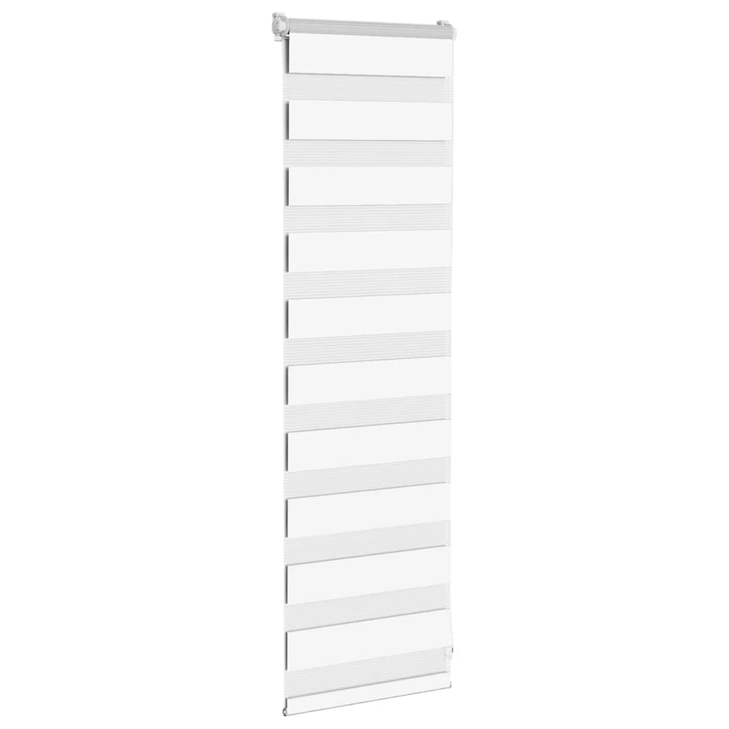 Vidaxl Zebra Roller Blind 40x100 cm Staubbreite 35,9 cm MarbleBige