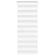 Vidaxl Zebra Roller Blind 65x100 cm Staubbreite 60,9 cm Polyester weiß