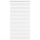 VidaXL Zebrarollo 80x100 cm Stoffbreite 75,9 cm Polyester weiß - afbeelding 2