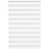 VidaXL Zebrarollo 110x100 cm Stoffbreite 105,9 cm Polyester weiß - afbeelding 2