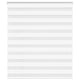 VidaXL Zebrarollo 120x100 cm Stoffbreite 115,9 cm Polyester weiß