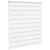VidaXL Zebrarollo 120x100 cm Stoffbreite 115,9 cm Polyester weiß - afbeelding 3