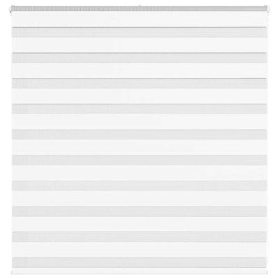 VidaXL Zebrarollo 150x100 cm Stoffbreite 145,9 cm Polyester weiß