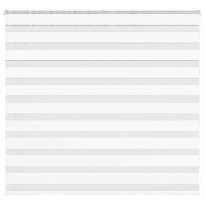 VidaXL Zebrarollo 155x100 cm Stoffbreite 150,9 cm Polyester weiß