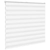 VidaXL Zebrarollo 155x100 cm Stoffbreite 150,9 cm Polyester weiß
