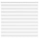 VidaXL Zebrarollo 165x100 cm Stoffbreite 160,9 cm Polyester weiß